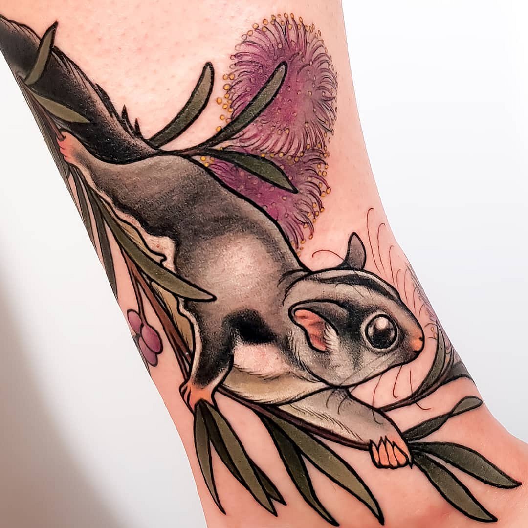 Neo-Traditional tattoo by 𝐃𝐑𝐄𝐀 𝐃𝐀𝐑𝐋𝐈𝐍𝐆