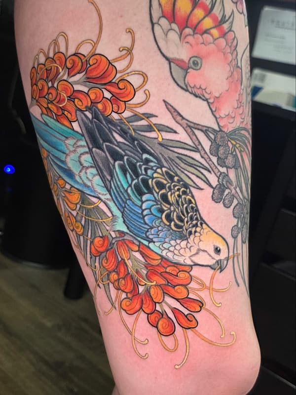 Tattoo by 𝐃𝐑𝐄𝐀 𝐃𝐀𝐑𝐋𝐈𝐍𝐆 in Adelaide CBD