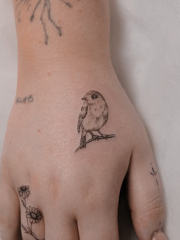 Portraits tattoo by Sydney Tattooist Olivia