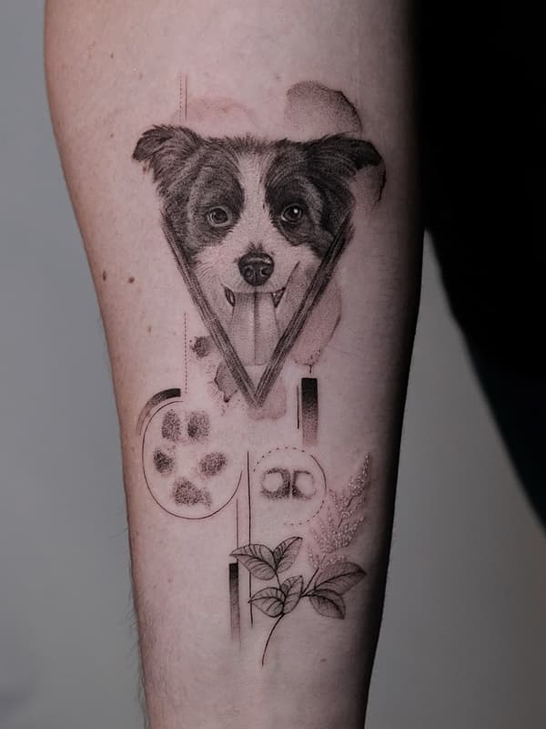 Portraits tattoo by Sydney Tattooist Olivia