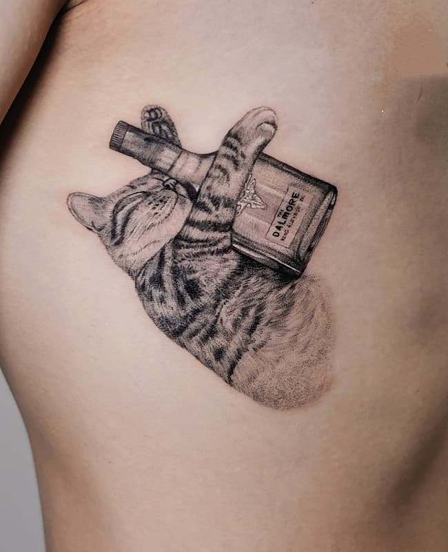 Portraits tattoo by Sydney Tattooist Olivia