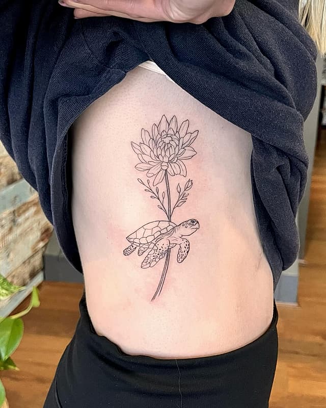 Tattoo by Alaina | fine line tattooist | Perth in Perth