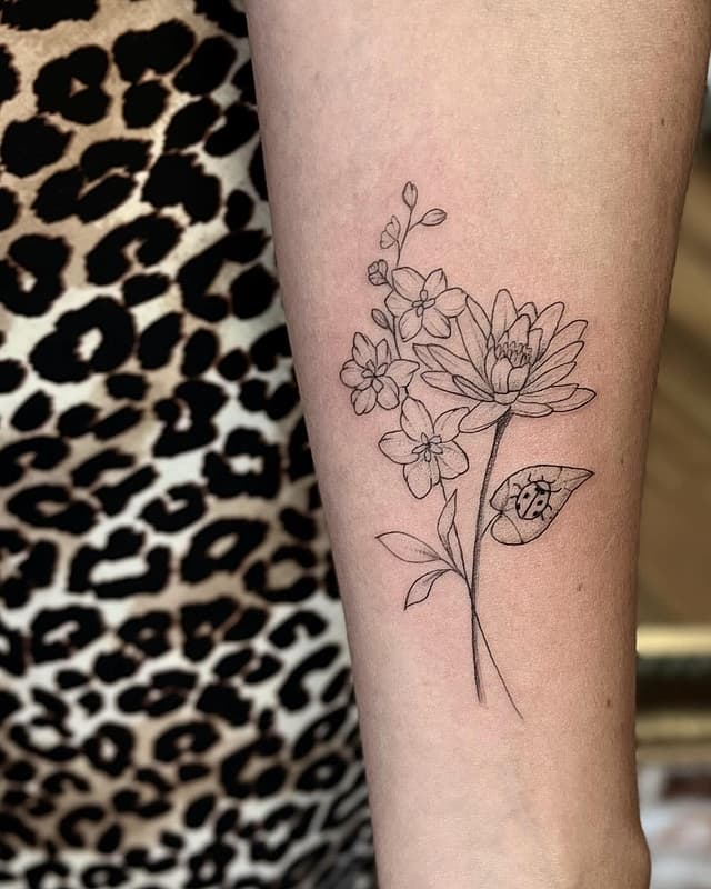 Tattoo by Alaina | fine line tattooist | Perth in Mount Lawley