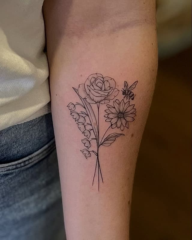 Tattoo by Alaina | fine line tattooist | Perth in Perth