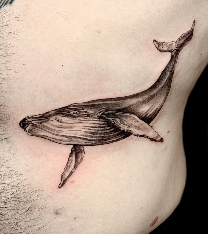 Realism (black & grey) tattoo by Irina Vlachoulis