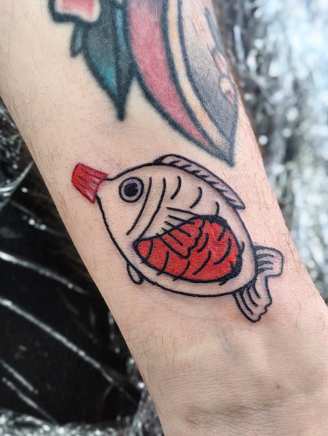 Traditional tattoo by f.t.crows