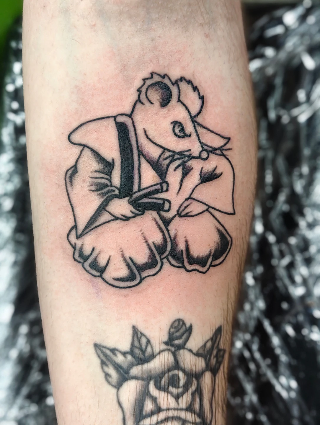 Traditional tattoo by f.t.crows