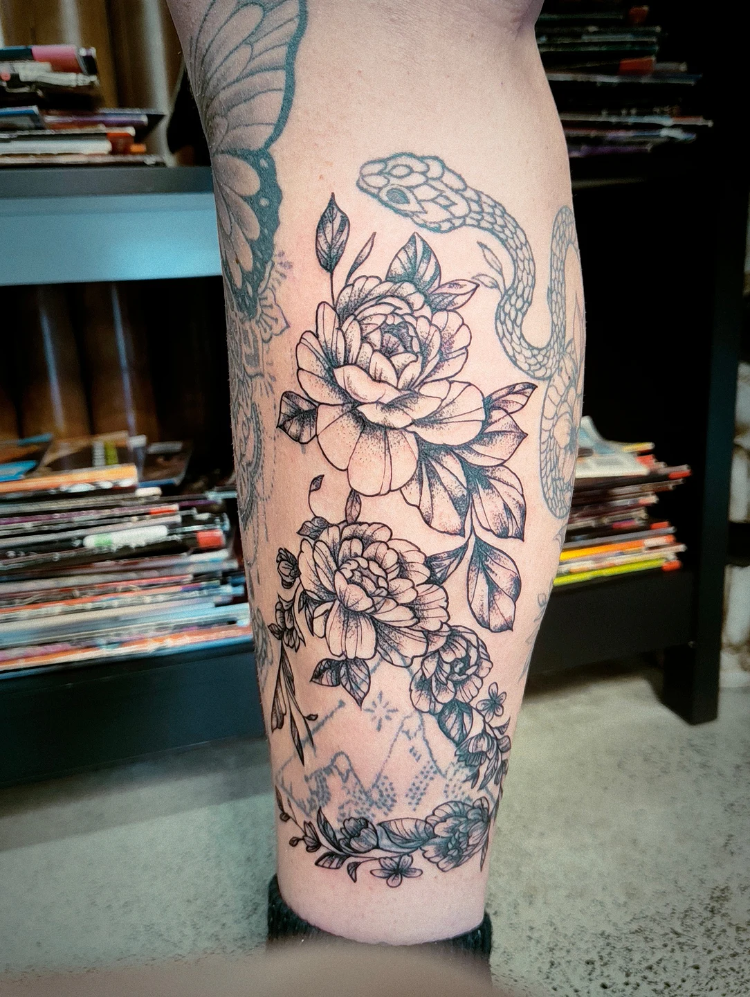 Tattoo by Sammy Spitshade tattoo