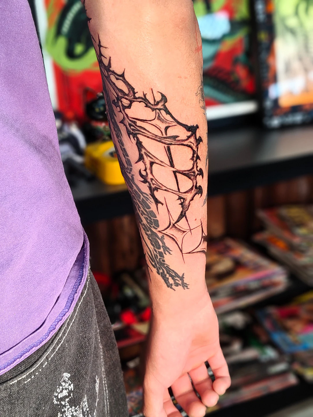Traditional tattoo by f.t.crows