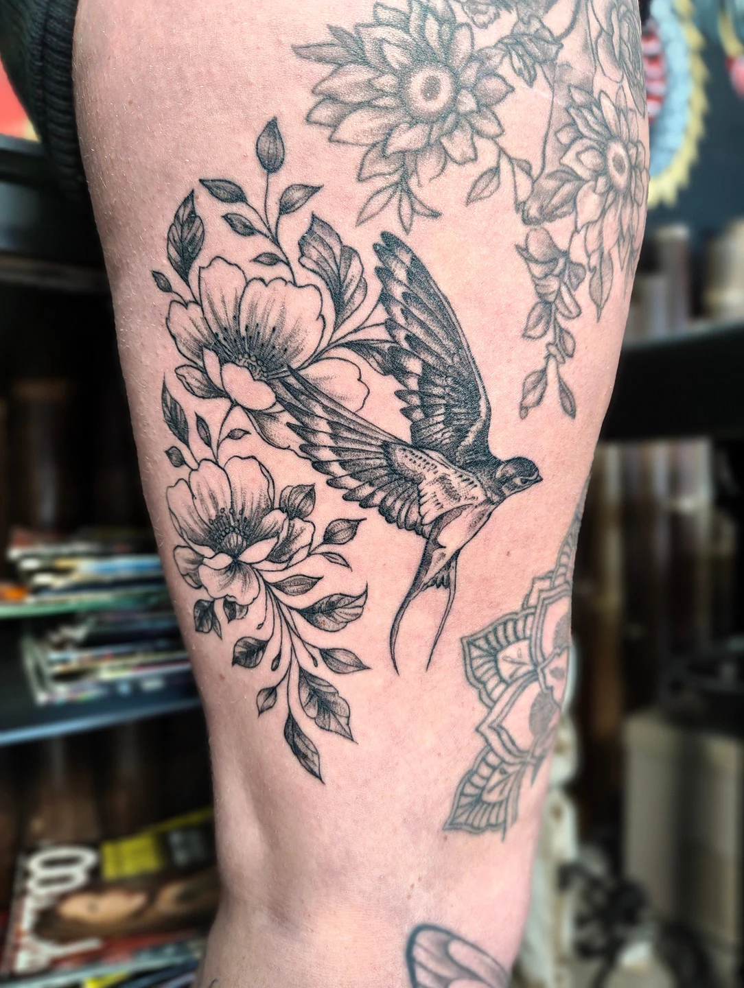 Tattoo by Sammy Spitshade tattoo in Sydney
