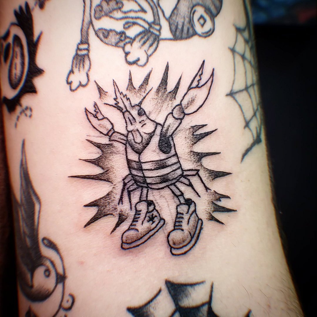 Tattoo by Sammy Spitshade tattoo in Sydney