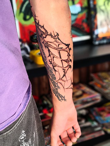 Tattoo by Sammy Spitshade tattoo