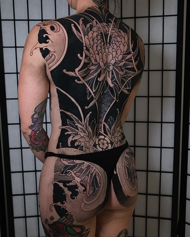 Japanese (Irezumi) tattoo by ℌ𝔞𝔶𝔡𝔢𝔫🔥