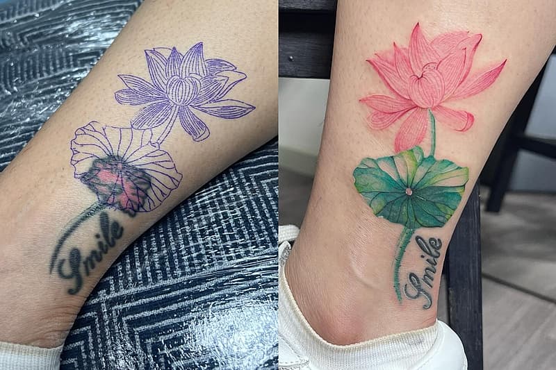 Fineline tattoo by Booomy_tattoo