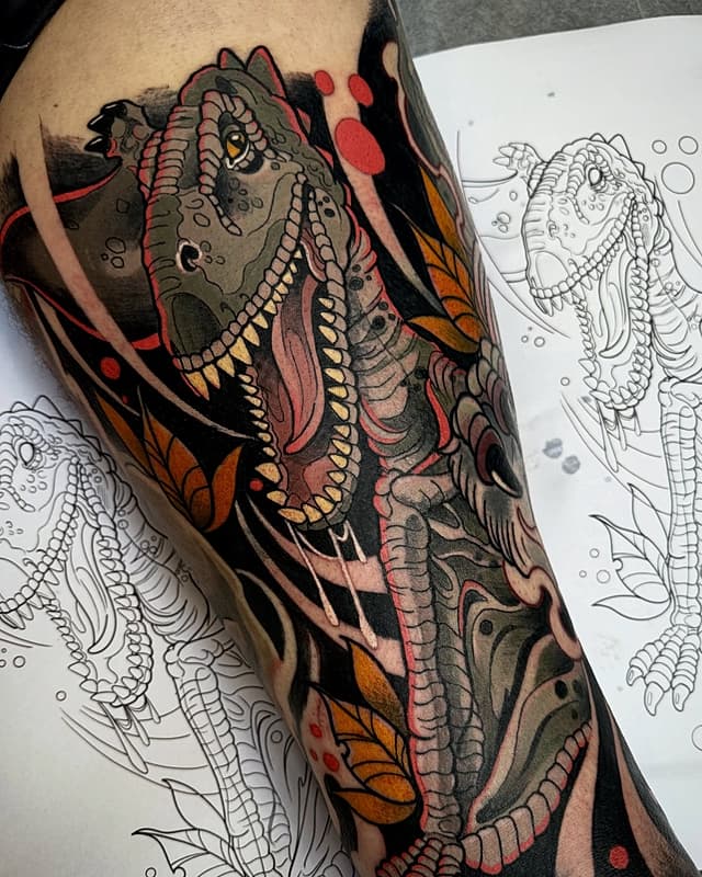 Tattoo by Nathan Holden in Melbourne