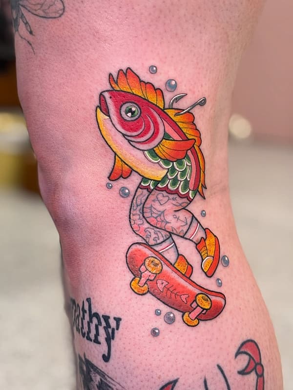 Neo-Traditional tattoo by 𝖘𝖎𝖓𝖊𝖆𝖉 𝖇𝖗𝖊𝖊𝖟𝖊 FLT STUDIO