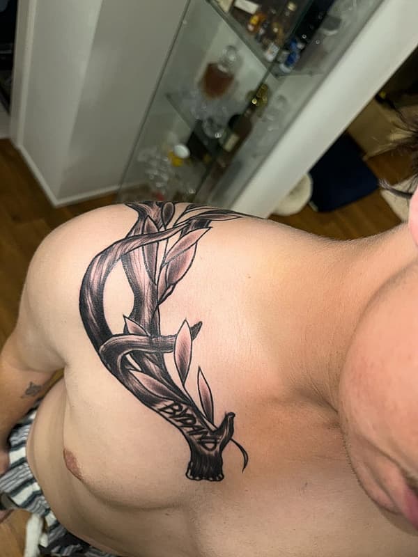 Cover-ups tattoo by Marty Payne 