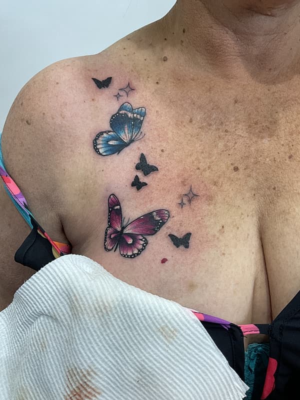 Cover-ups tattoo by Marty Payne 