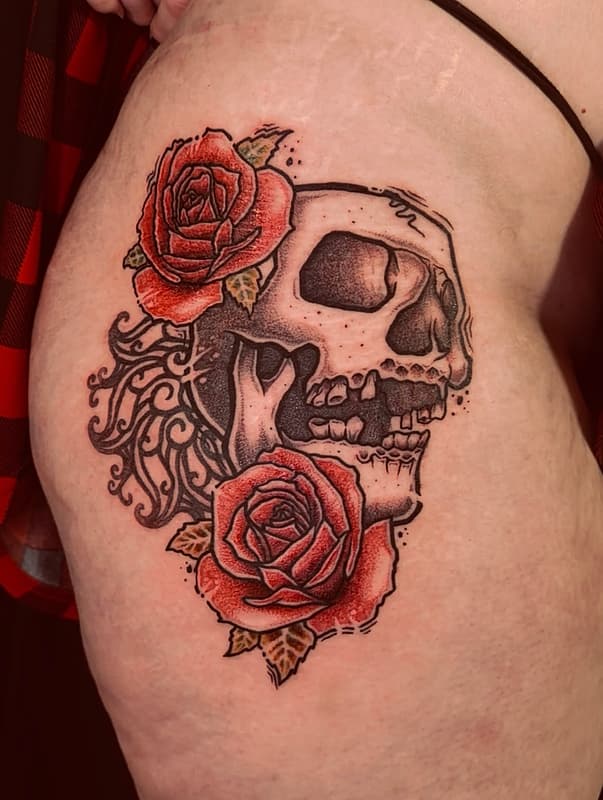 Tattoo by Danny Lore in Australia
