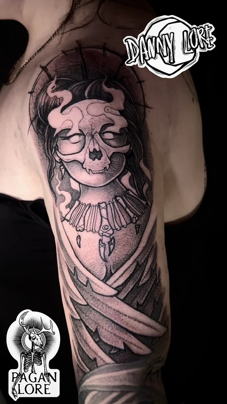Tattoo by Danny Lore in Australia