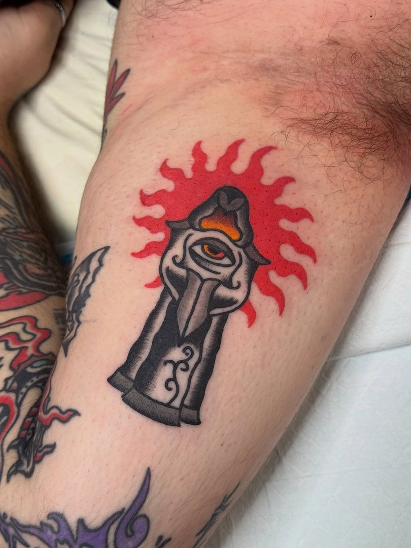 American Traditional tattoo by Paul ‘Bambino’ Scaramella