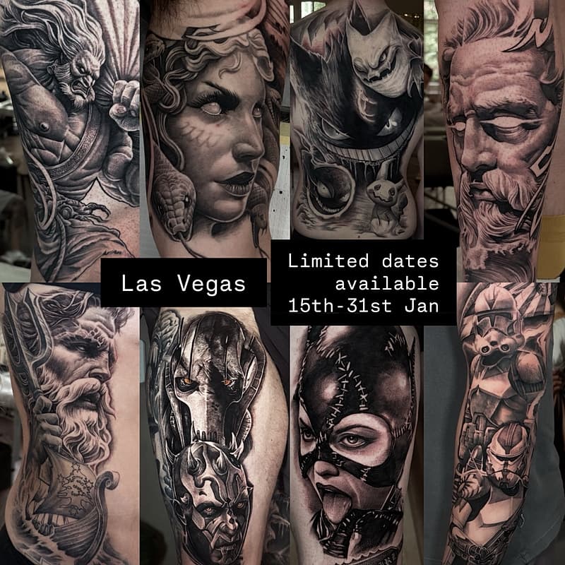 Realism (black & grey) tattoo by Lloydizm