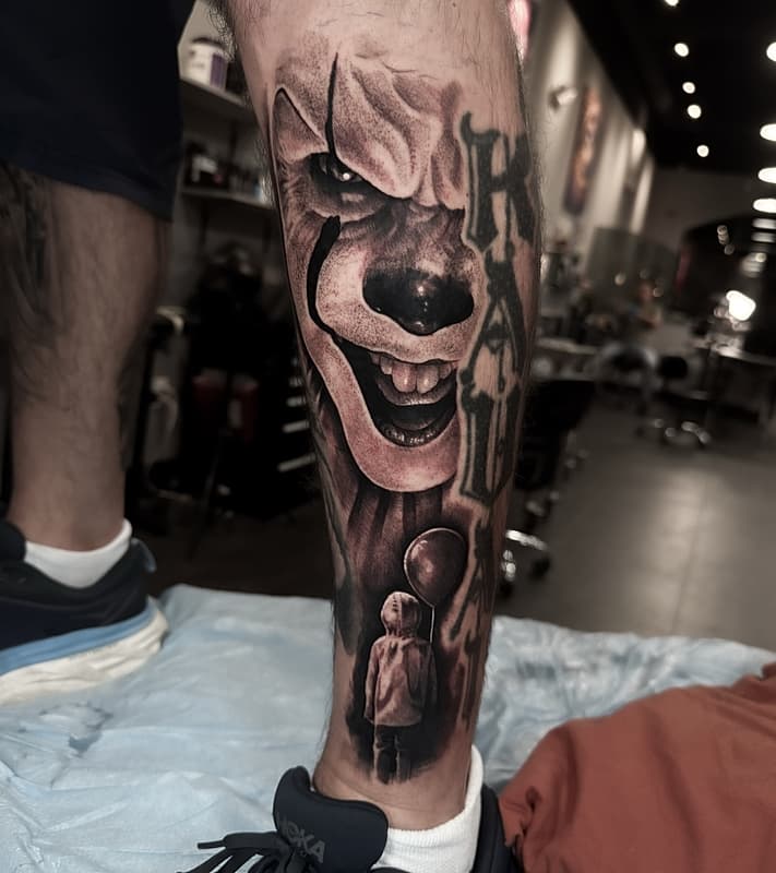 Realism (black & grey) tattoo by Lloydizm