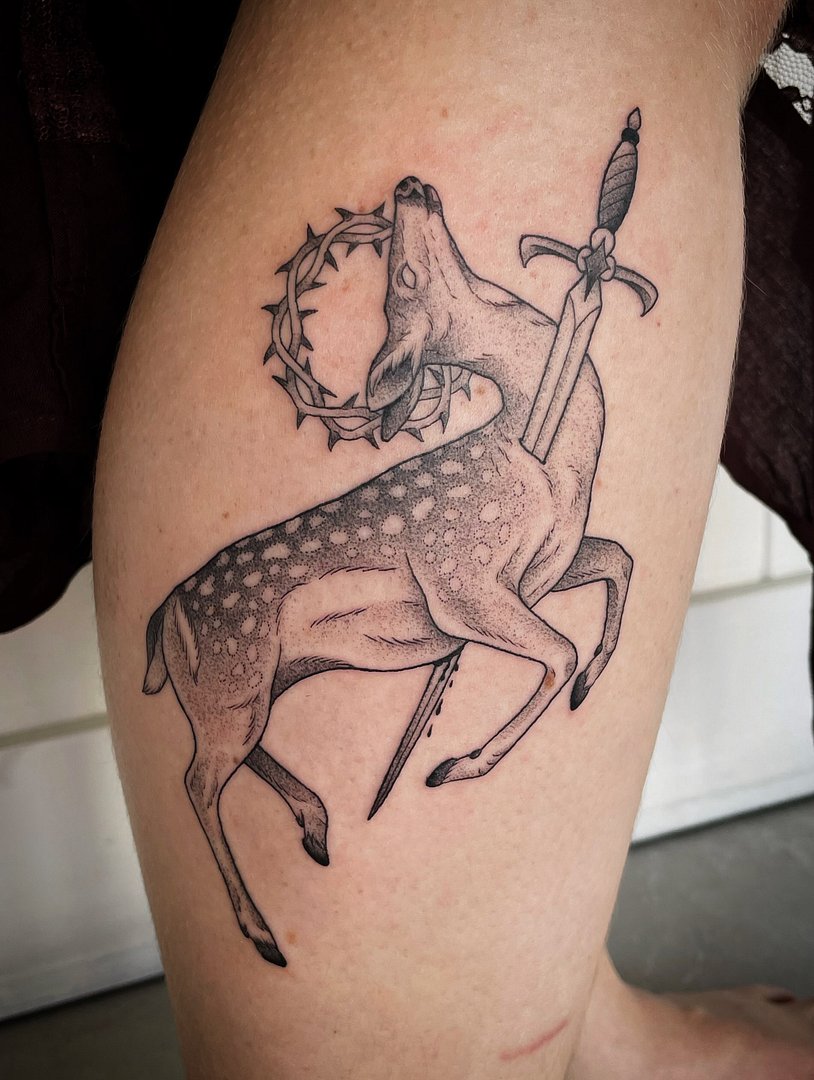 Tattoo by Siarn Engels in Australia