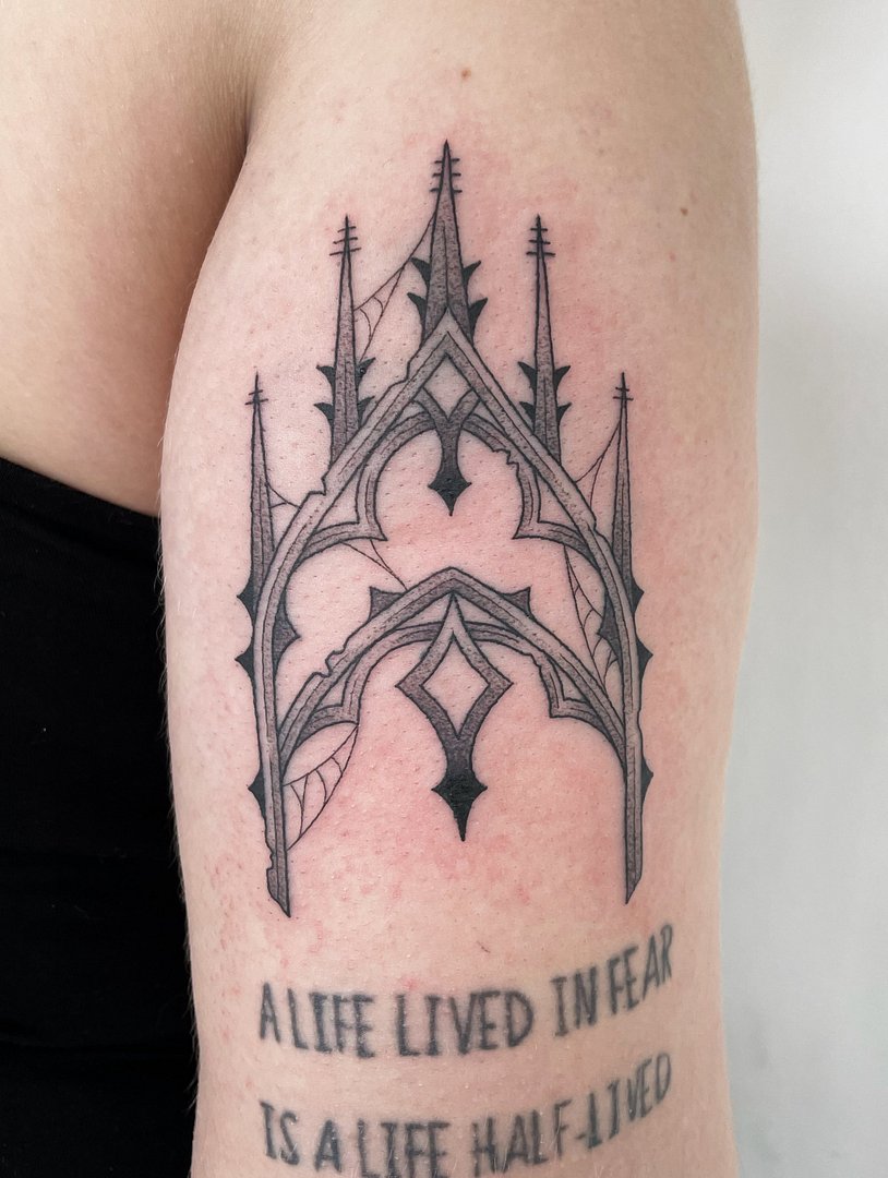 Botanical tattoo by siarnthecatwitch