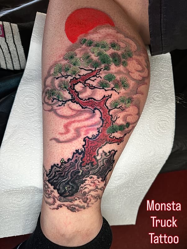 Neo-Japanese tattoo by John Wayne Roberts