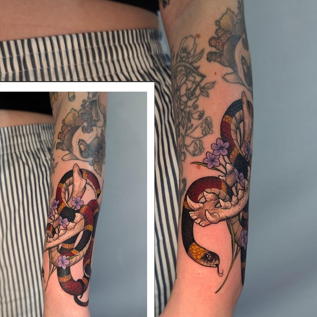 Tattoo by Georgia  • SYDNEY • Neotraditional Tattoo
