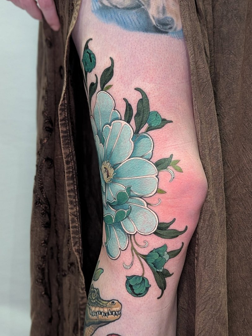 Illustrative tattoo by Georgia  • SYDNEY • Neotraditional Tattoo