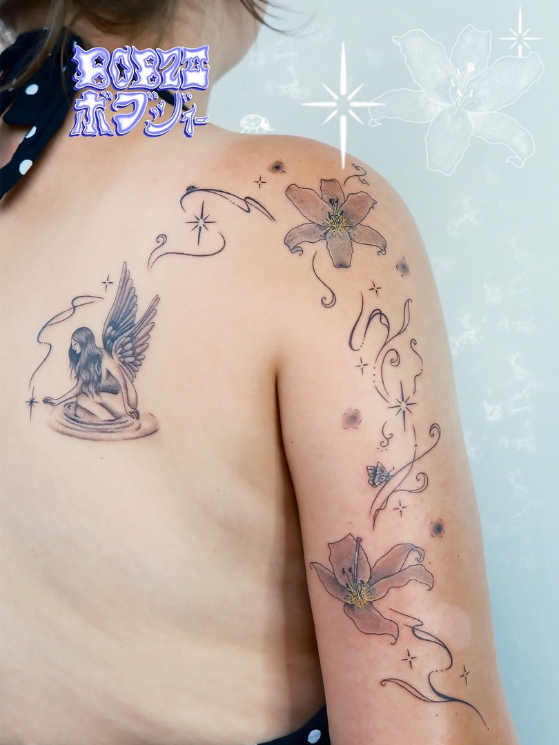 Cyber Sigilism tattoo by Bobzii - Melbourne Tattoos