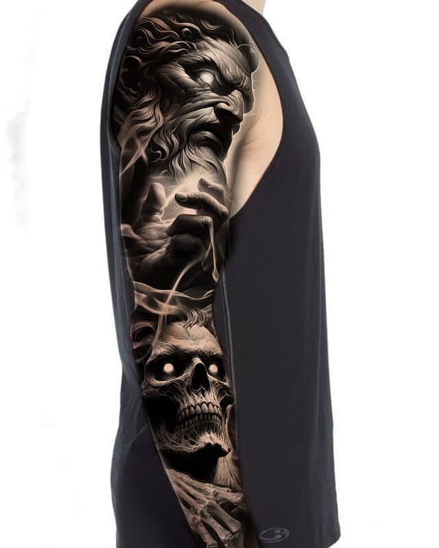 Realism (black & grey) tattoo by 🅃🅈🄴🅂🄰🅂🄻🄴🄴🄿