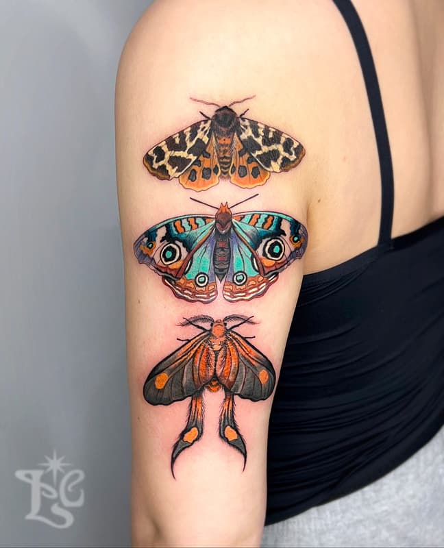 Art Nouveau tattoo by 𝐋𝐢𝐯 𝐂𝐚𝐫𝐨