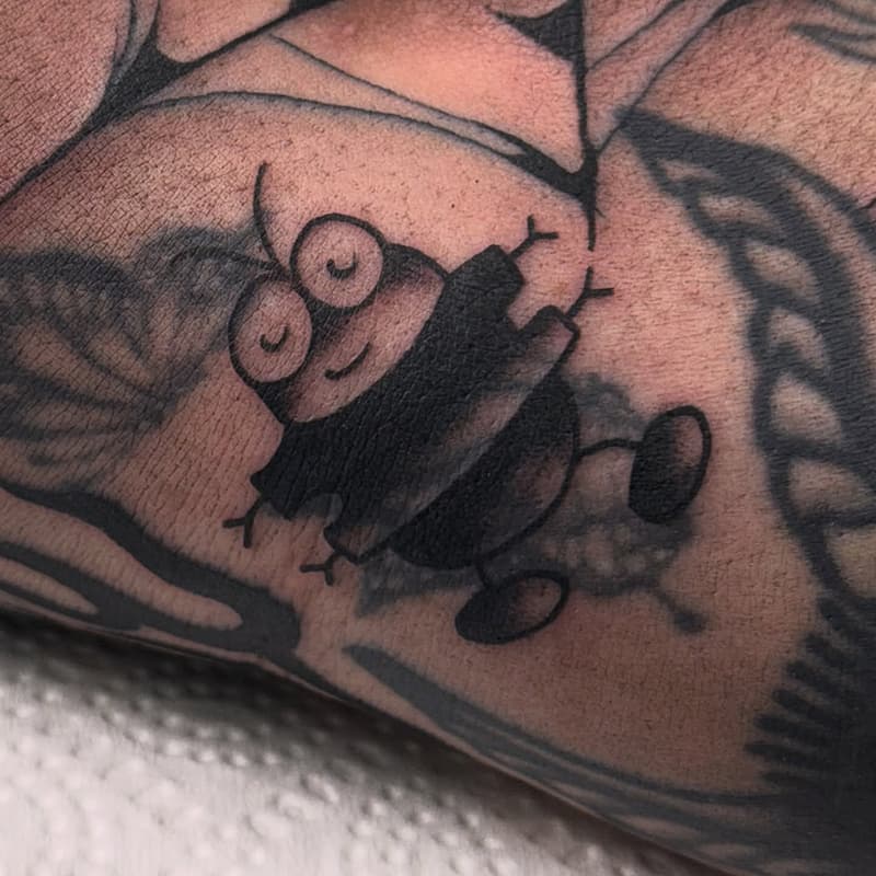American Traditional tattoo by TK 