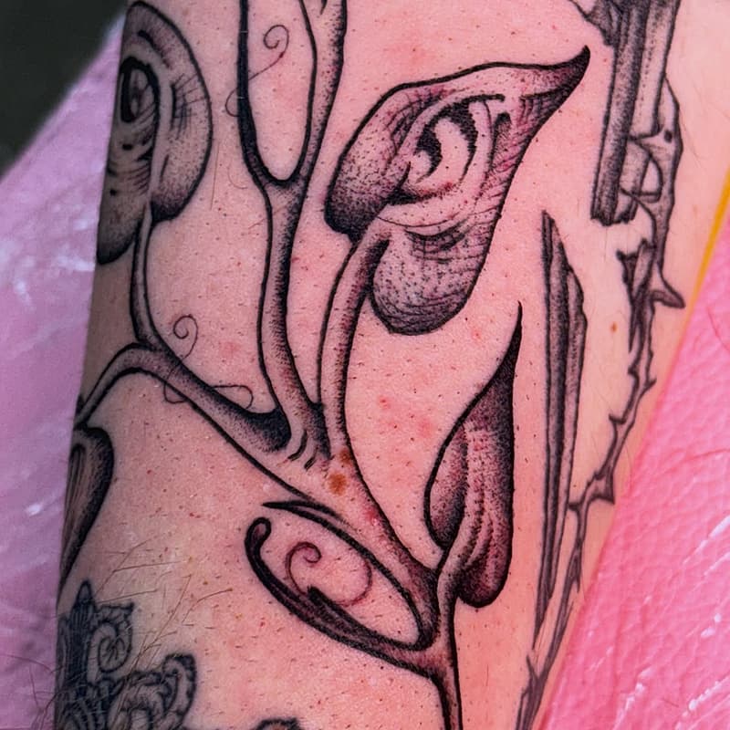 American Traditional tattoo by TK 