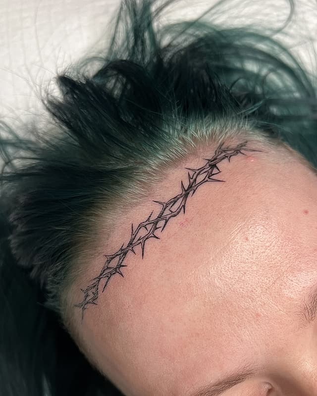 Blackwork tattoo by Phoebe : Melbourne tattoo artist