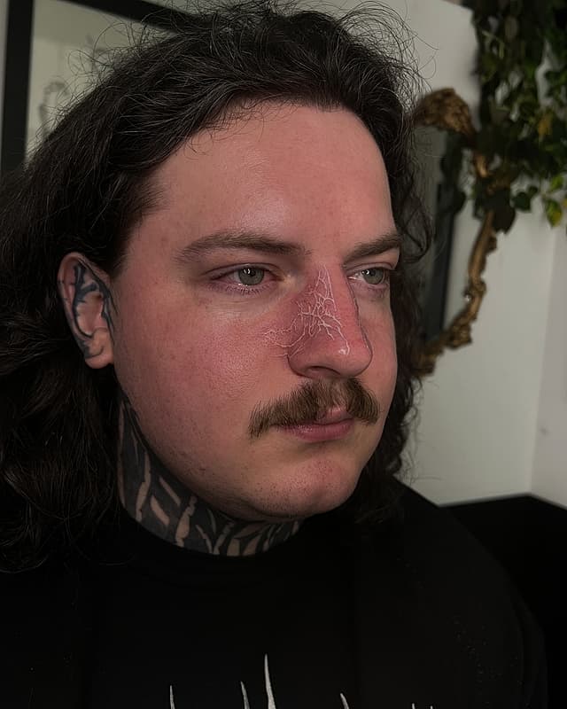 Blackwork tattoo by Phoebe : Melbourne tattoo artist