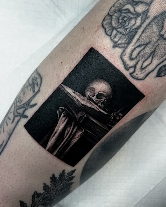 Blackwork tattoo by Phoebe : Melbourne tattoo artist