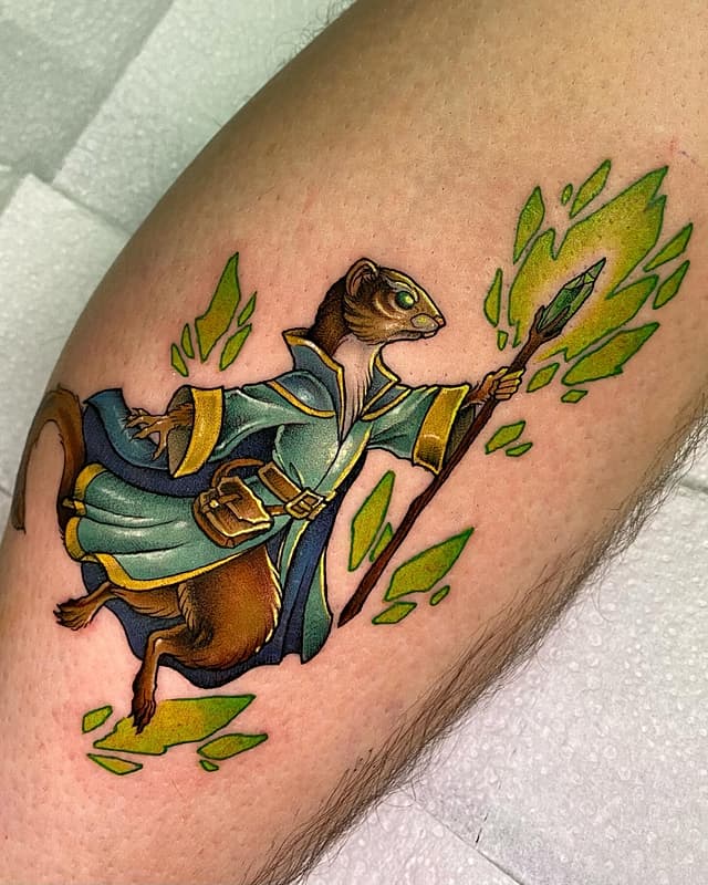 Tattoo by Jem McPherson in West End