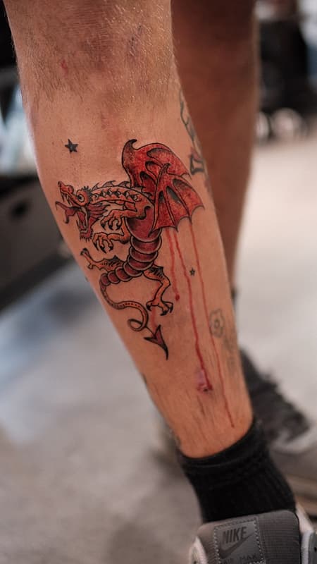 Tattoo by Harrison Strong in Sydney