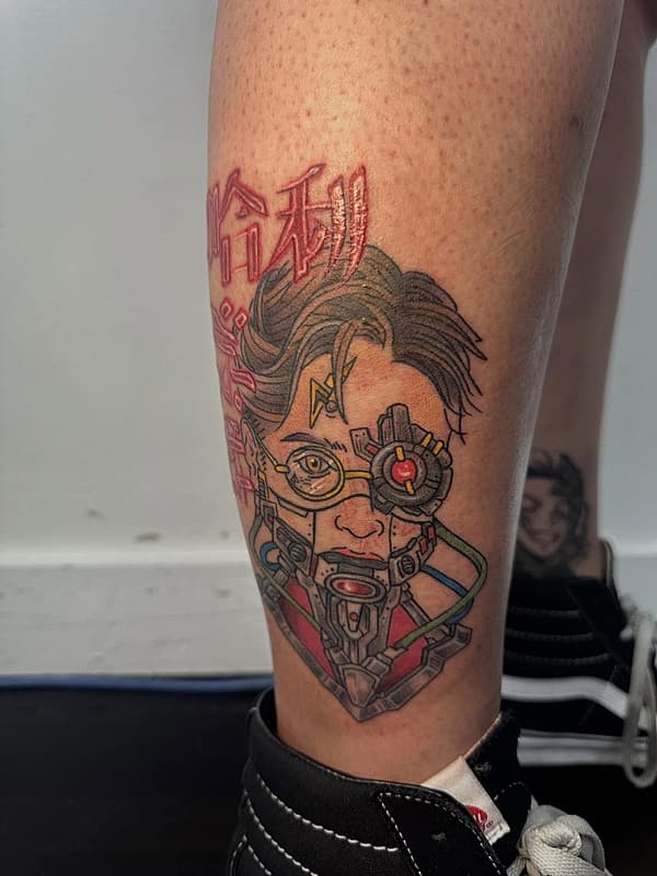 Tattoo by Damon Velo in Sydney
