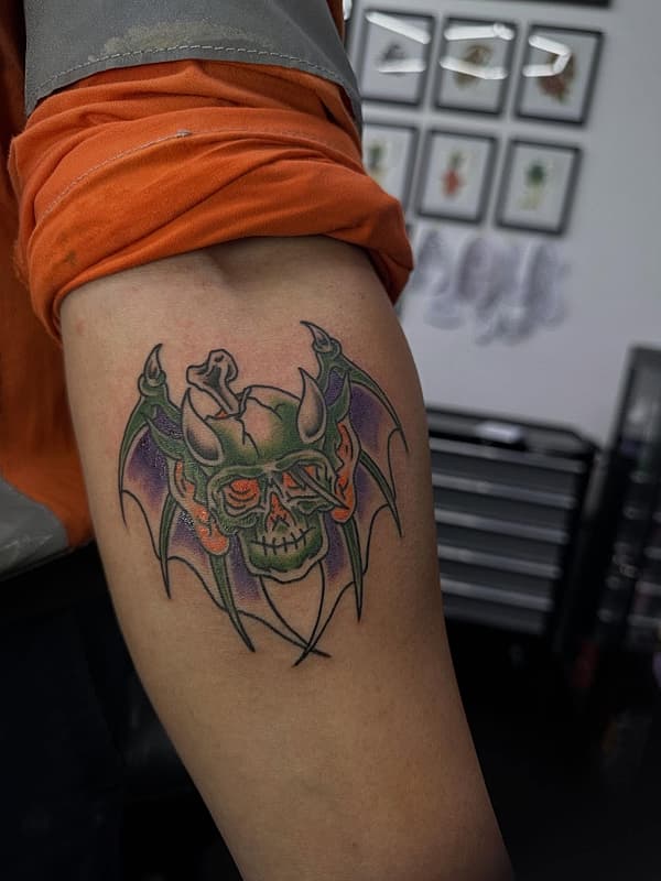 Tattoo by Damon Velo