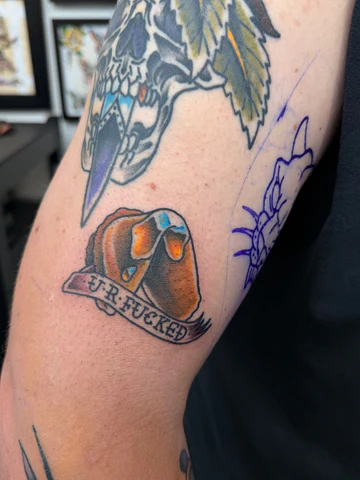 Tattoo by Damon Velo