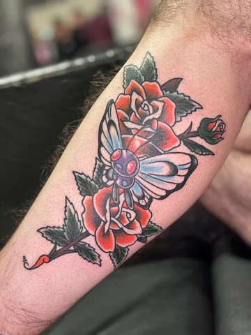 Tattoo by Damon Velo