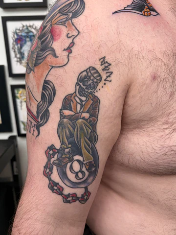 Tattoo by Damon Velo