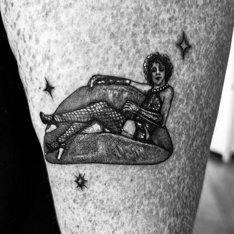 Illustrative tattoo by Stabby Gabby