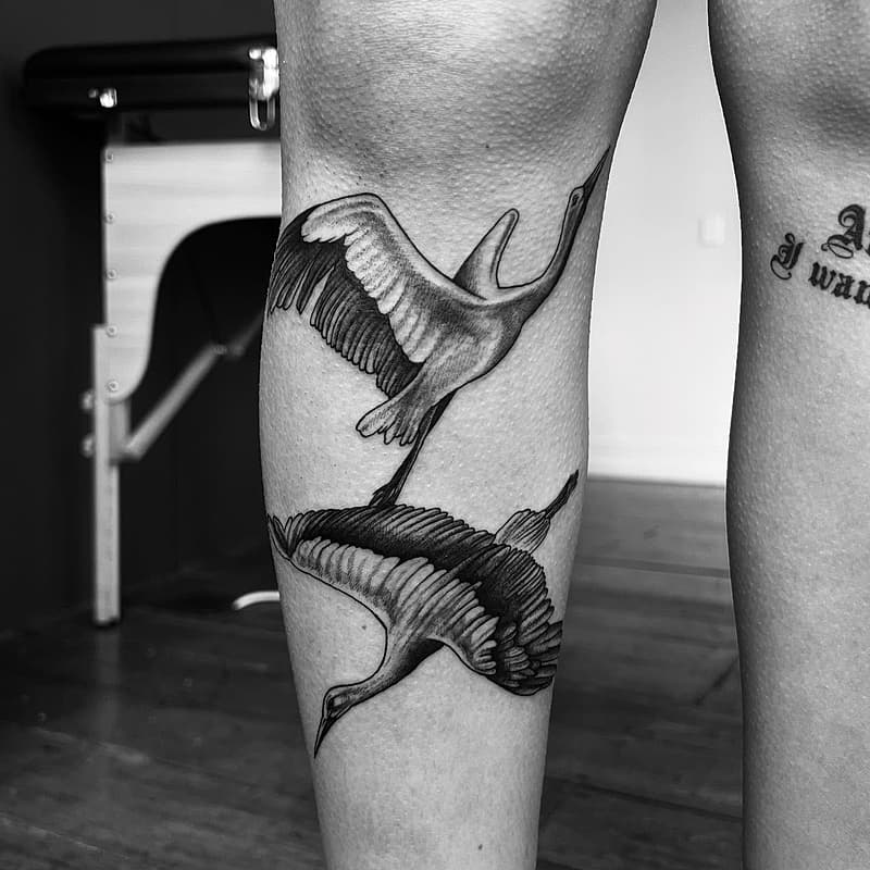 Illustrative tattoo by Stabby Gabby