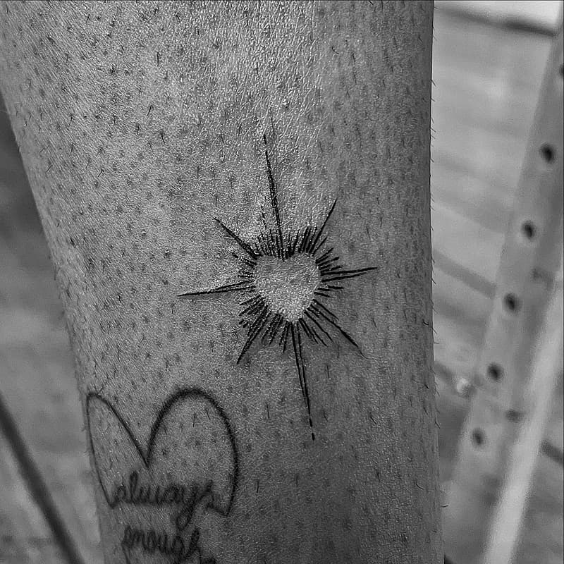 Illustrative tattoo by Stabby Gabby